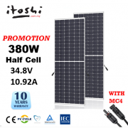 Solar Panel 380W Mono Cell Off Grid Solar System 